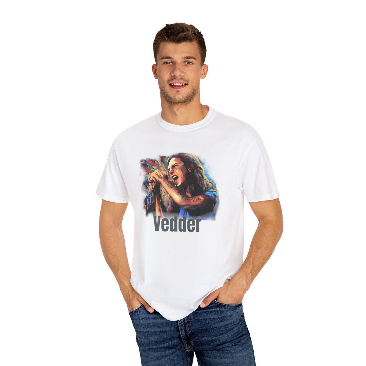 Eddie Vedder - Unisex 100% High Quality US Cotton T-shirt