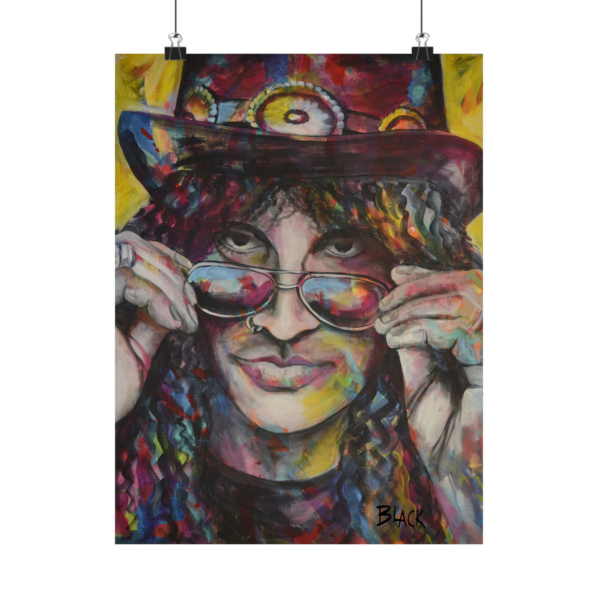 Slash - Guns N Roses - Matte Vertical Posters