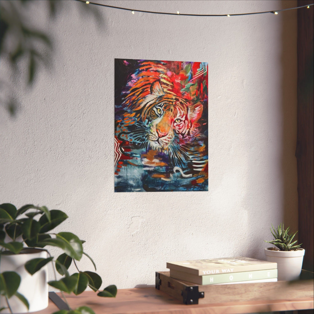 Tiger - Matte Vertical Posters