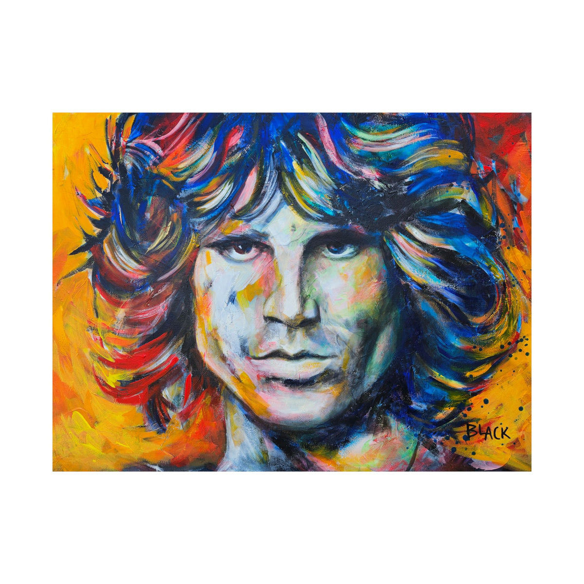 Jim Morrison Music Poster