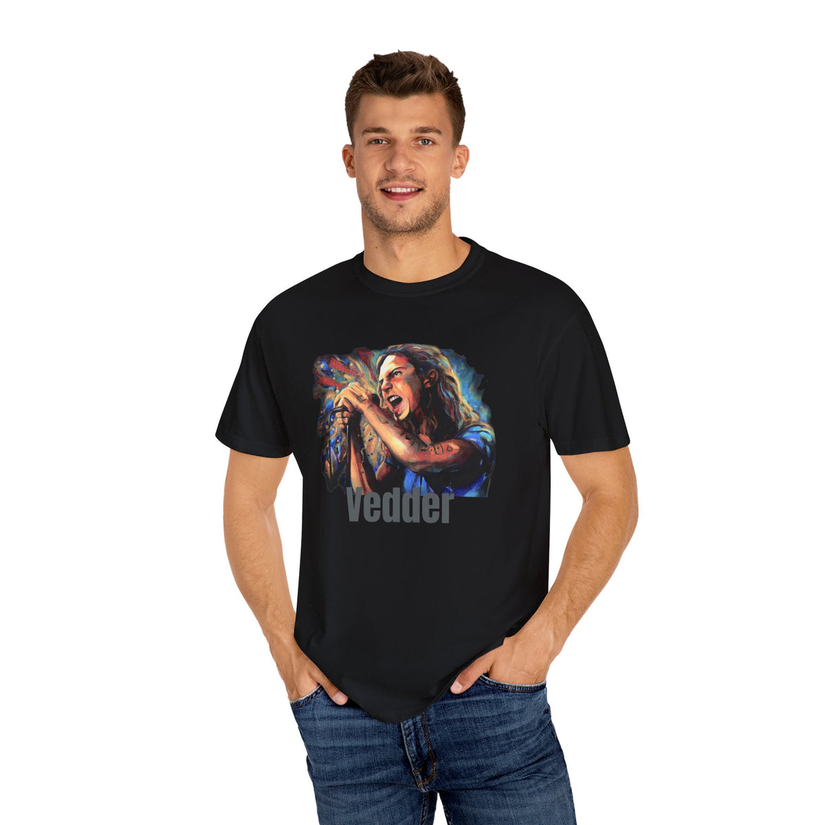 Eddie Vedder - Unisex 100% High Quality US Cotton T-shirt