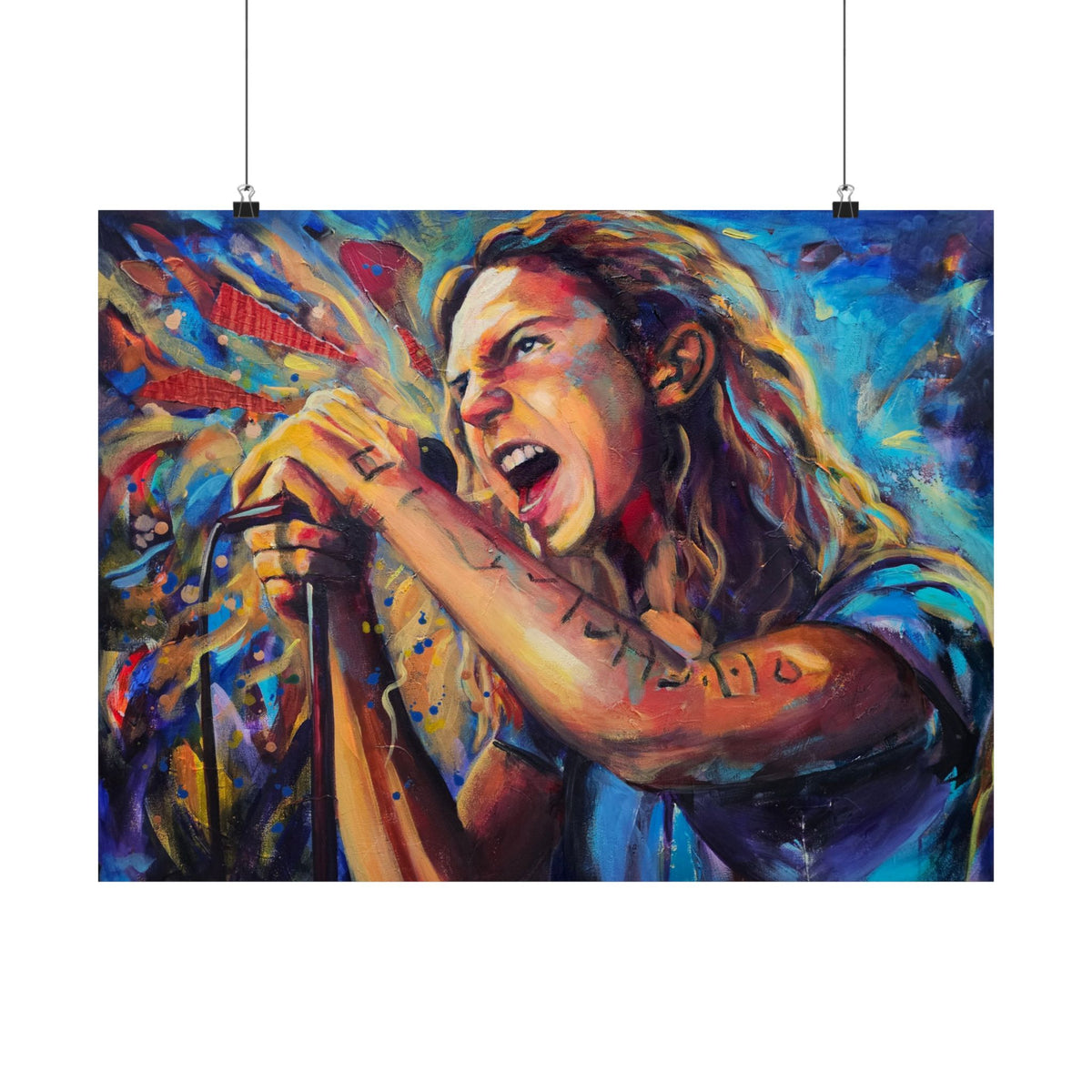 Eddie Vedder Music Poster