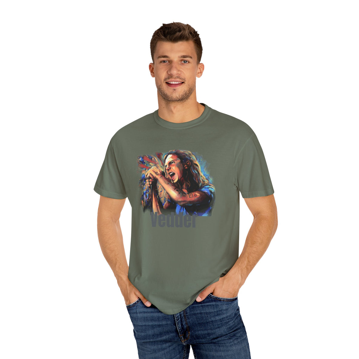 Eddie Vedder - Unisex 100% High Quality US Cotton T-shirt