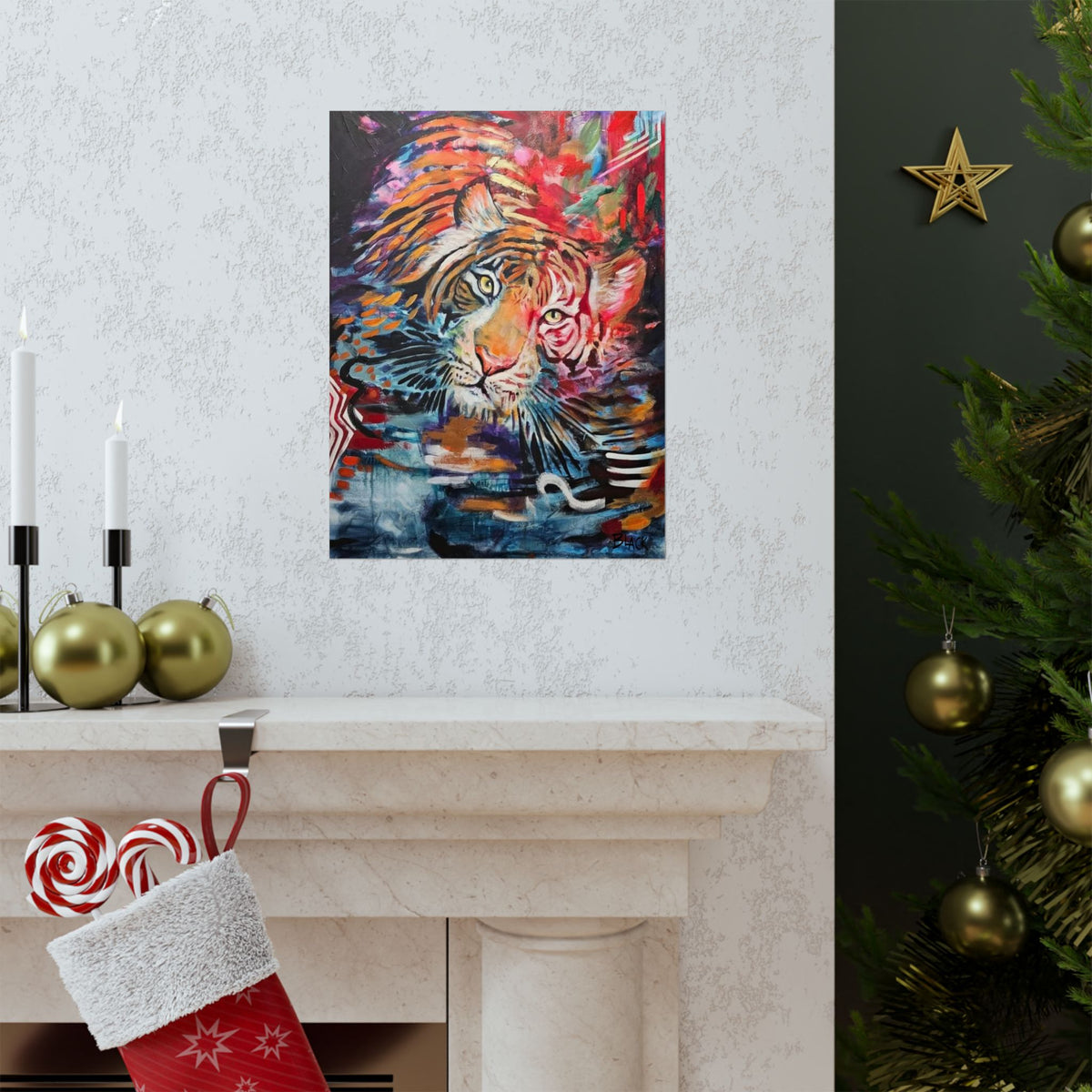 Tiger - Matte Vertical Posters