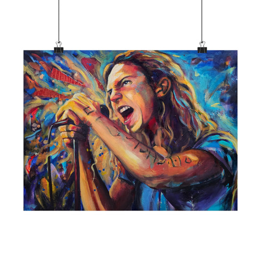 Eddie Vedder Music Poster