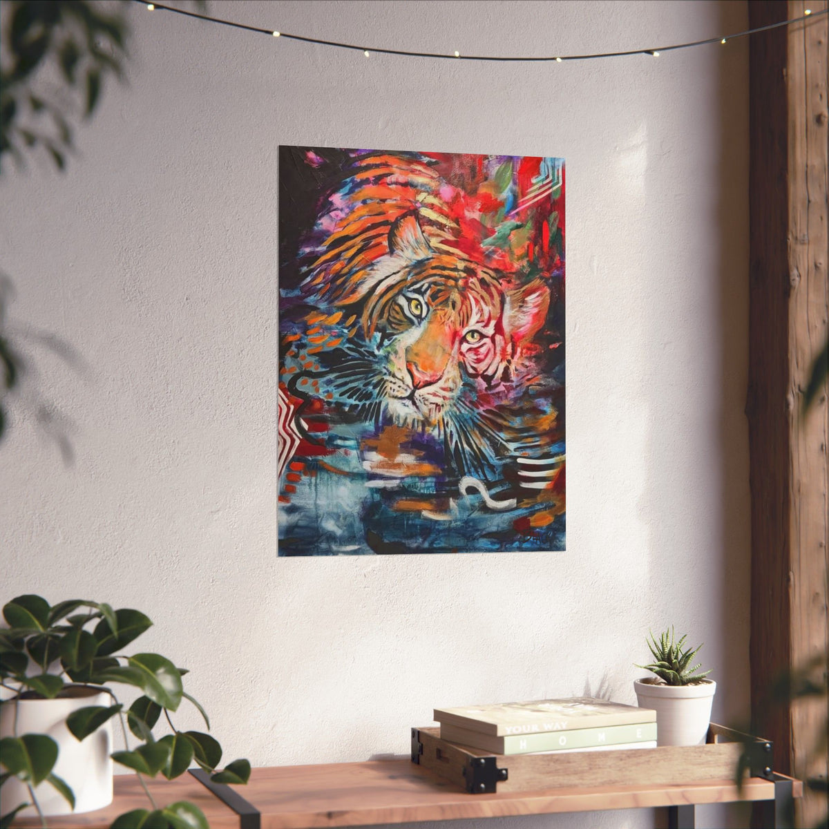 Tiger - Matte Vertical Posters
