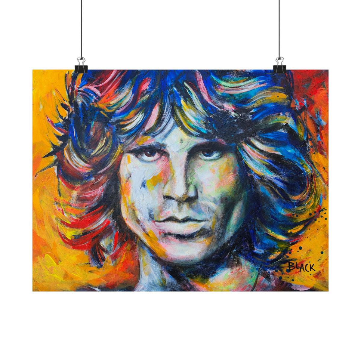Jim Morrison Music Poster